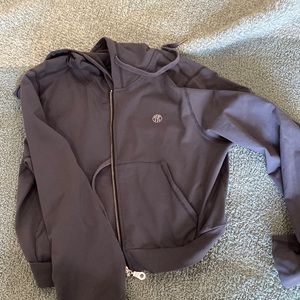 Till you collapse cropped jacket